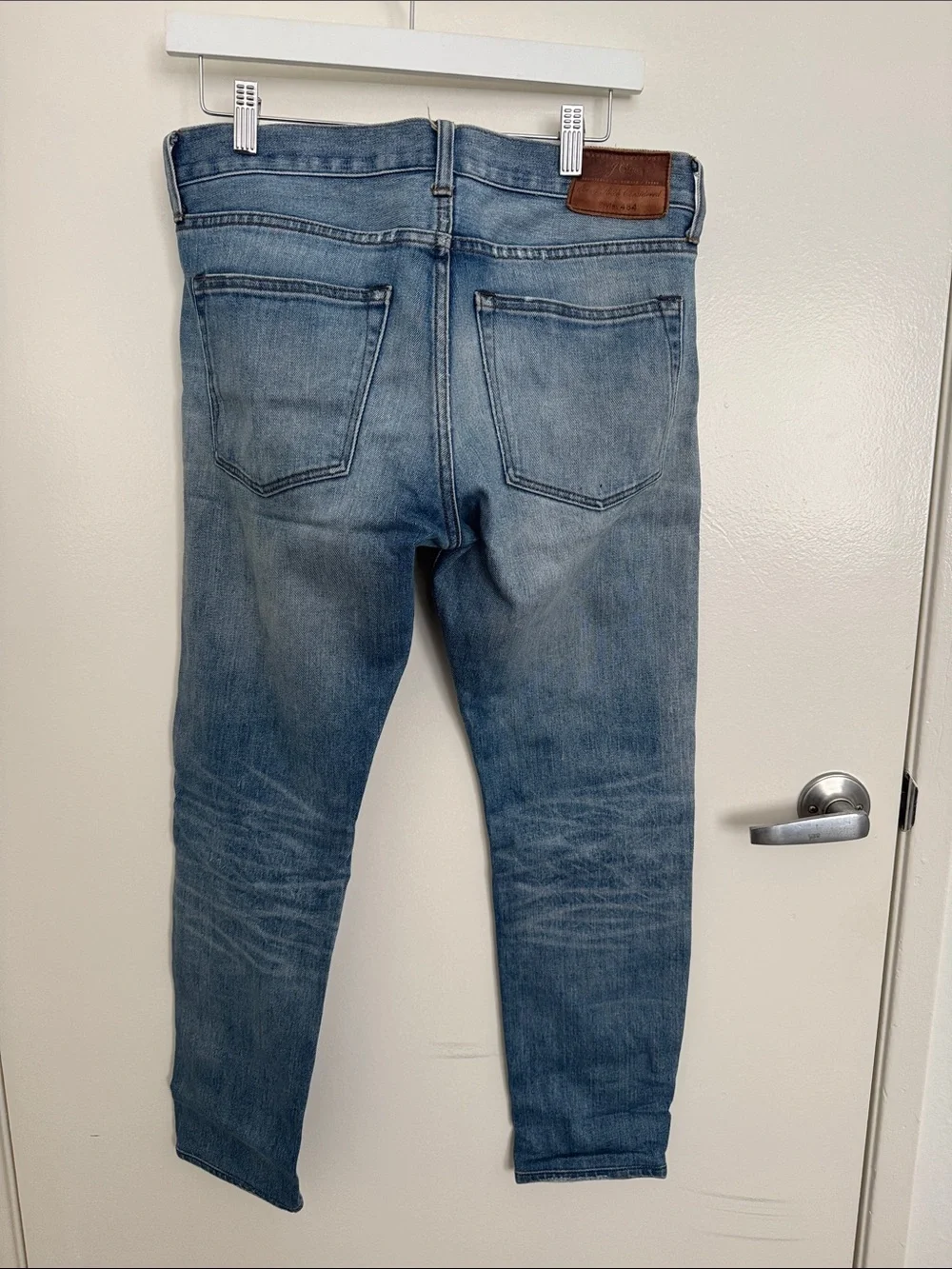 J. Crew Men's Slim Washed Blue Jeans